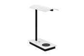 Lampy - EGLO ARENAZA oprawa stołowa, biały, czarny - 99828