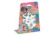 Kreatywne gry - Clementoni Crazy Chic Sparkly Tattoo - 18120