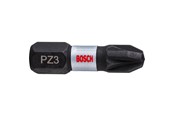 Wiertla & Bity - Bosch Impact Control Torsion Pozi Screwdriver Bits PZ3 25 mm 2 pcs. - 2608522402