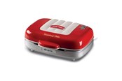 Toster - Ariete Toster Party Time 3-in-1 Sandwich & Cookies Red - 00C197200AR0