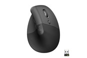Myszka - Logitech Lift Right Vertical - Graphite - Ergonomiczne myszki - Optyczny - 6 - Czarny - 910-006473