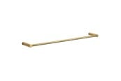 Akcesoria łazienkowe - Pressalit Towel rail 600 x 8.5 mm brushed brass - Q70500