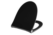 Toalety, siedzenia, bidety i czesci zamienne - Pressalit Sway norden toiletseat black polygiene with sc - 1030111-DH5999