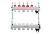 Ogrzewanie podlogowe - Salus Floor heating manifold 12 slings with flowmeter - GVM-F 12