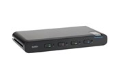 Przelacznik KVM - Belkin Universal 2nd Gen Secure KVM Switch 4-Port Single Head w/ CAC - F1DN104KVM-UN-4