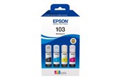 Tusz, toner i material eksploatacyjny - Epson 103 / C13T00S64A 4-Pack (Black / Yellow / Cyan / Magenta) Ink - C13T00S64A