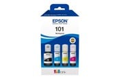 Tusz, toner i material eksploatacyjny - Epson 101 Multipack - 4-pack - black yellow cyan magenta - original - ink tank - C13T03V64A