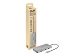 Stacja dokująca - Club 3D USB Gen1 Type-C 9-in-1 hub - docking station - USB-C - VGA HDMI - GigE - CSV-1594