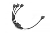 DIY Chlodzenie wodne - EK Water Blocks EK-Loop D-RGB 3-Way Splitter Cable - 3831109848067