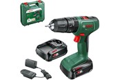 Wiertarka i śrubokręt elektryczny - Bosch Cordless Impact Drill EASY 18V 2X2.0AH - 06039D8108
