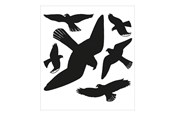 Dekoracje - HERMA decoration adhesive - 30 x 30 cm - black - film - 5999