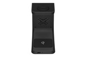 Telefon - Adapter i Ladowarka - Deltaco 3-in-1 wireless charger stand 15 W 5 W - QI-1037