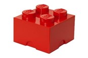 Pokój dziecięcy - LEGO STORAGE BRICK 4 - RED - 40031730
