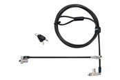 Akcesoria komputerowe - Kensington Slim N17 2.0 Keyed Dual Head Laptop Lock for Wedge Shaped Slots Supervisor - K60509S