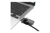 Akcesoria komputerowe - Compulocks MacBook Air 13-inch Cable Lock Adapter With Combination Cable Lock - MBALDG02CL