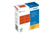 Papier, papier fotograficzny i etykiety - HERMA self-adhesive number labels - 3000 label(s) - 10 x 22 mm - 4802