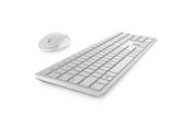 Klawiatura - Dell Pro Keyboard and Mouse - KM5221W - Zestaw klawiatura i mysz - Nordycki - Biały - KM5221W-WH-NOR