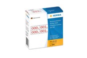 Papier, papier fotograficzny i etykiety - HERMA self-adhesive number labels - 2000 label(s) - 10 x 22 mm - 4886