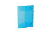 Teczka i podkładka z klipsem - HERMA Elasticated folder A4 PP translucent light blue - 19506