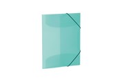 Teczka i podkladka z klipsem - HERMA Elasticated folder A3 PP translucent turquoise - 19584