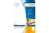 Papier, papier fotograficzny i etykiety - HERMA Power labels with strong adhesion A4 97 x 42.3 mm made of paper - 10907