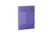 Teczka i podkładka z klipsem - HERMA Elasticated folder A3 PP translucent violet - 19585