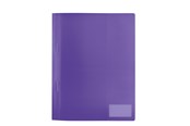 Teczka i podkładka z klipsem - HERMA Flat file PP violet - 19498