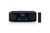 Radio DAB i budzik - Lenco IR DAB+ FM radio with CD BT and RC - DAB+/FM - Czarny - DIR-260BK