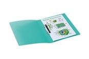 Segregator dzwigniowy i ringowy - HERMA ring binder - for A4 - translucent turquoise - 19182