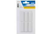 Akcesoria do biura - HERMA Protectiv feltpads white 15 x 45 mm - 15186