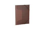 Archiwizacja i przechowywanie - HERMA Elasticated folder A3 PP translucent brown - 4008705195225