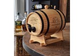 Gadzety - Mikamax Drewniana Beczka na napoje, z kranem, 3L - 05068