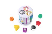 Zabawki dla niemowlat - Baby Einstein Zen & Cal’s Playground™ Sensory Shape Sorter - BE-12493