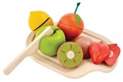 Zabawki drewniane - PLANTOYS Mixed Fruit Set - PT-3600