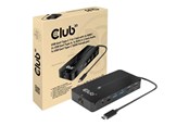 Stacja dokująca - Club 3D CSV-1595 - docking station - USB-C 3.2 Gen 1 - 2 x HDMI - GigE - CSV-1595