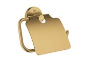 Akcesoria lazienkowe - Grohe Essentials Toilet roll holder, brushed cool sunrise - 40367GN1