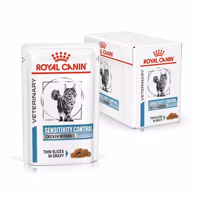 Koty - Royal Canin Sensitivity Control Chicken with Rice Thin Slices In Gravy 85g (12-Pack) - 9003579011423