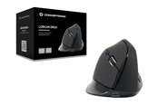 Myszka - Conceptronic LORCAN03B ERGO - vertical mouse - Bluetooth 5.2 - black - Vertical mouse - Optyczny - 6 - Czarny - LORCAN03B