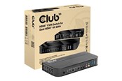 Przelacznik KVM - Club 3D CSV-1382 - KVM / audio switch - 2 ports - CSV-1382