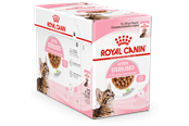 Koty - Royal Canin Kitten Sterilised Gravy 12 × 85 g - 9003579007129