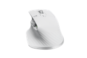 Myszka - Logitech MX Master 3S Performance Wireless Mouse - Pale Grey - Ergonomiczne myszki - Laser - 7 - Biały - 910-006560