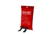 Sprzet przeciwpozarowy - Housegard Fire blanket, 120x120 cm, Red, Silicone coated - 602024