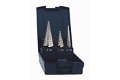 Wiertla & Bity - EVENTUS Step drill bit set HSS 0/9 + 1 + 2 / 3 pcs. - 4026558153322