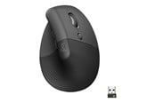 Myszka - Logitech Lift for Business - Right Handed - Graphite - Ergonomiczne myszki - Optyczny - 6 - Czarny - 910-006494