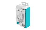 Telefon - Inne akcesoria - Deltaco Apple AirTag silicone wristband white - MCASE-TAG17