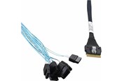 Kabel SAS / SCSI - Microchip ACK I SLIMSASX8 8SATAX1 0.8M - 2305800-R