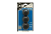 Sport i fitness - Dunlop INTRO 3-pack Squash Ball - DU700106IONE SIZE