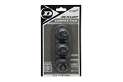 Sport i fitness - Dunlop COMPETITION 3-pack Squash Ball - DU700113IONE SIZE