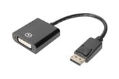 Kabel wyświetlacza - DIGITUS - video adapter - DisplayPort to DVI-I - 15 cm - DB-340414-001-S
