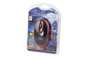 Myszka - Esperanza Titanum Wireless Optical Mouse 2.4GHz 3D USb Vulture Red - Myszy - Optyczny - 3 - Czerwony - TM116R